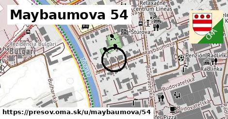 Maybaumova 54, Prešov