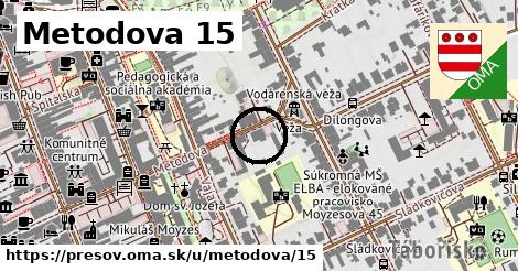 Metodova 15, Prešov