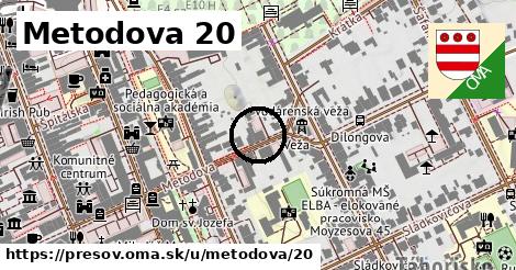 Metodova 20, Prešov