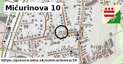 Mičurinova 10, Prešov