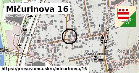 Mičurinova 16, Prešov