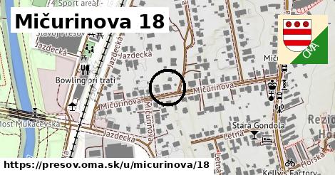 Mičurinova 18, Prešov