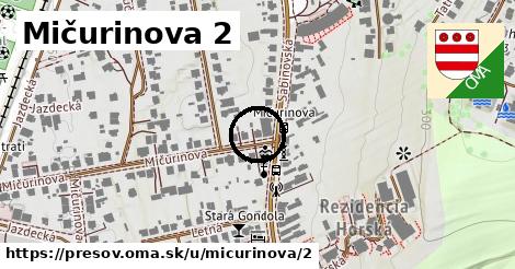 Mičurinova 2, Prešov