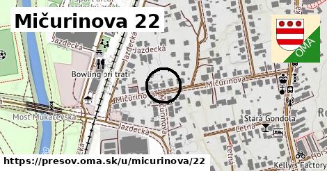 Mičurinova 22, Prešov