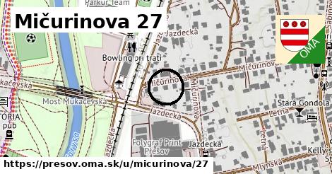Mičurinova 27, Prešov