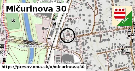 Mičurinova 30, Prešov