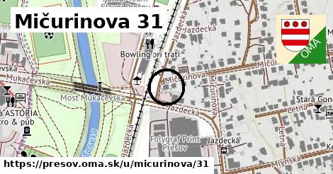 Mičurinova 31, Prešov