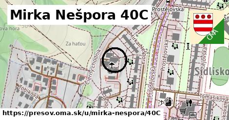 Mirka Nešpora 40C, Prešov