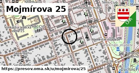 Mojmírova 25, Prešov