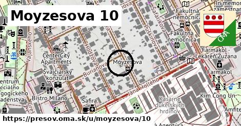 Moyzesova 10, Prešov