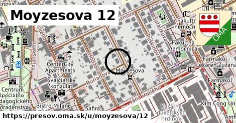 Moyzesova 12, Prešov