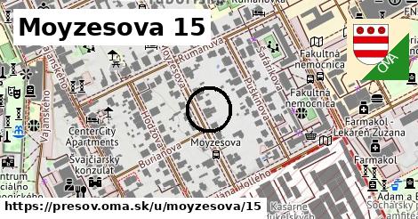 Moyzesova 15, Prešov