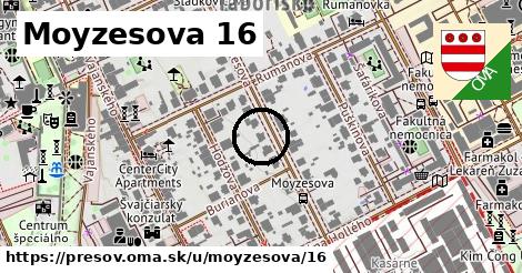 Moyzesova 16, Prešov