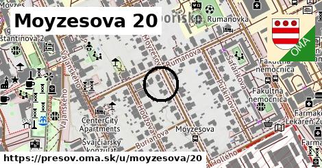 Moyzesova 20, Prešov