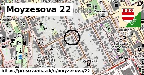 Moyzesova 22, Prešov