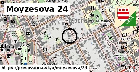 Moyzesova 24, Prešov