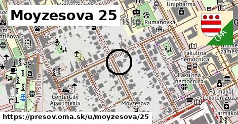 Moyzesova 25, Prešov