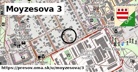Moyzesova 3, Prešov