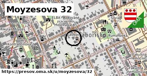 Moyzesova 32, Prešov