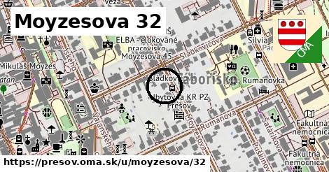 Moyzesova 32, Prešov