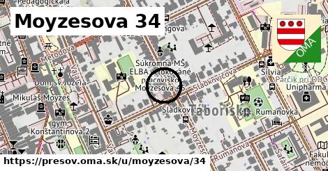 Moyzesova 34, Prešov