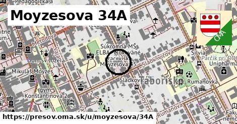 Moyzesova 34A, Prešov