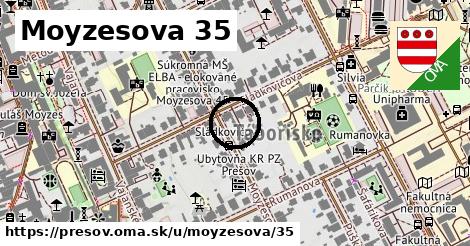 Moyzesova 35, Prešov