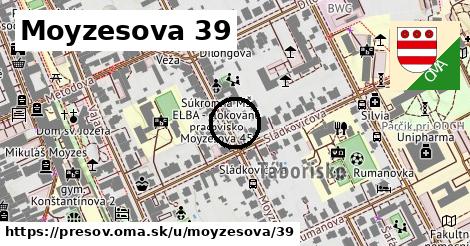 Moyzesova 39, Prešov