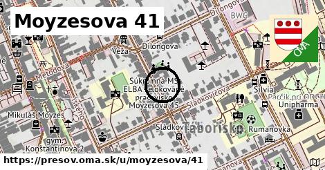 Moyzesova 41, Prešov