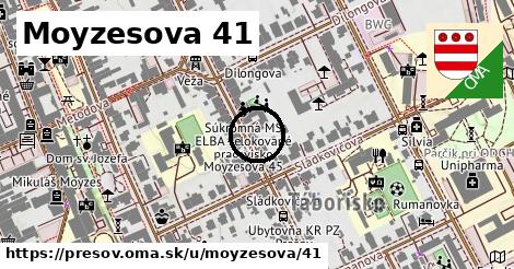 Moyzesova 41, Prešov