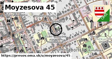 Moyzesova 45, Prešov