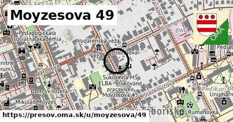 Moyzesova 49, Prešov
