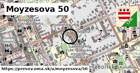 Moyzesova 50, Prešov