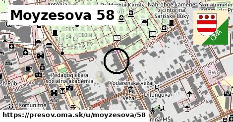 Moyzesova 58, Prešov