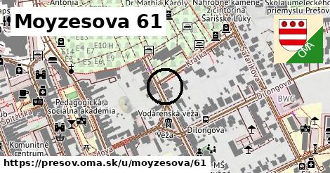 Moyzesova 61, Prešov