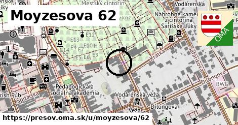 Moyzesova 62, Prešov