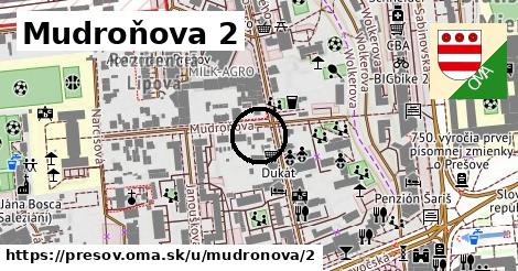 Mudroňova 2, Prešov