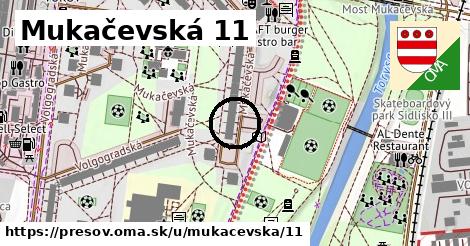 Mukačevská 11, Prešov