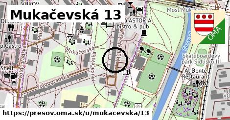 Mukačevská 13, Prešov
