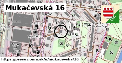 Mukačevská 16, Prešov