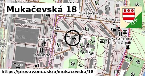 Mukačevská 18, Prešov