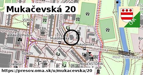Mukačevská 20, Prešov