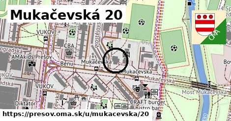 Mukačevská 20, Prešov