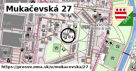 Mukačevská 27, Prešov