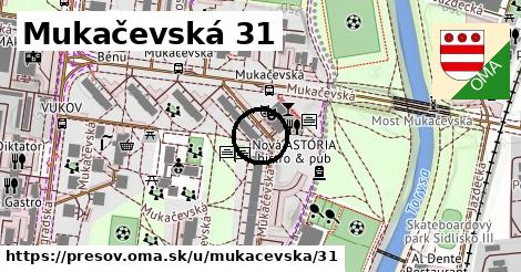 Mukačevská 31, Prešov
