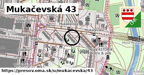 Mukačevská 43, Prešov