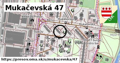 Mukačevská 47, Prešov