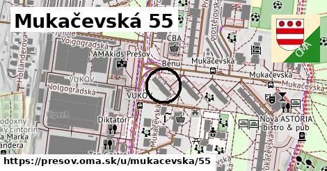 Mukačevská 55, Prešov