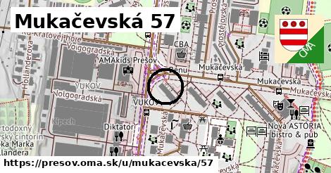 Mukačevská 57, Prešov