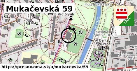 Mukačevská 59, Prešov